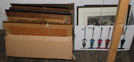 Various prints in box